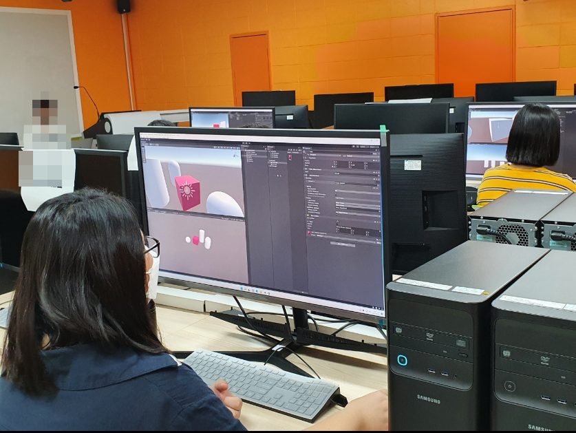 VR/AR 콘텐츠 크리에이터 양성과정 수업 현장