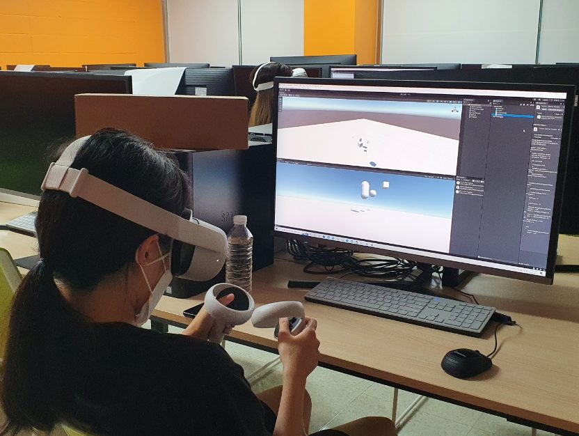 VR/AR 콘텐츠 크리에이터 양성과정 수업 현장 사진 4