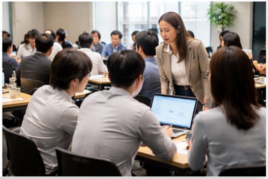 AI 활용 조직구성원 평가·피드백 관리 수업 현장 사진 2